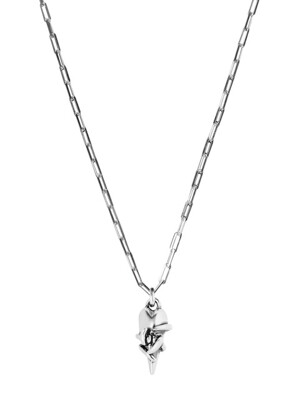 LOCKED HEART NECKLACE [ SILVER 925 ]