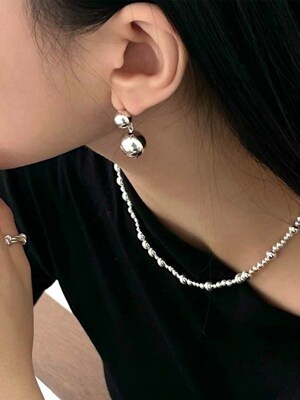 drop ball earring