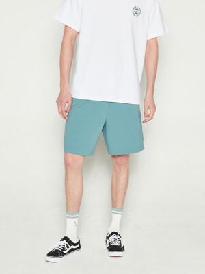 HALF PANTS (DUST BLUE)