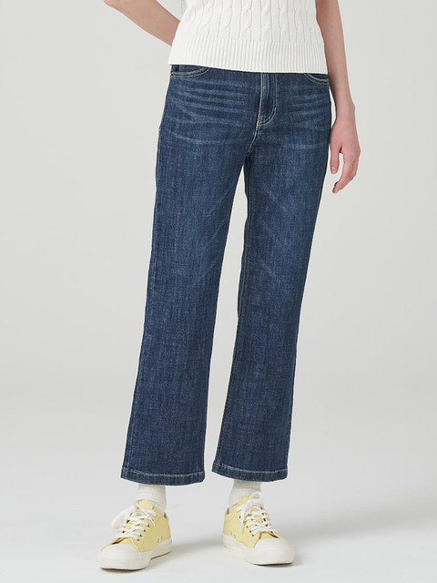 팬츠 - 빈폴레이디스 (BEANPOLE LADIES) - [Essential] 부츠컷 데님 팬츠  블루 (BF3321UE1P)