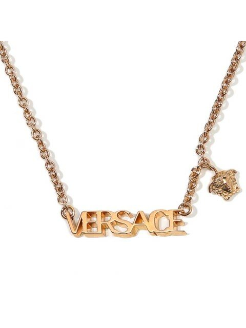 럭셔리액세서리 - 베르사체 (Versace) - 로고 1002579 1A00620 3J000 목걸이