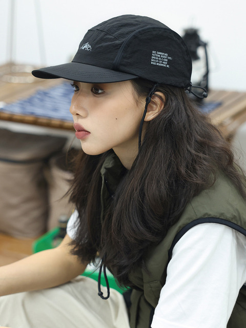 【runningHIGH】23fw FRINGE LOGO DENIM BALL CAP runningHIGH】FRINGE LOGO DENIM BALL CAP | OUR BRAND
