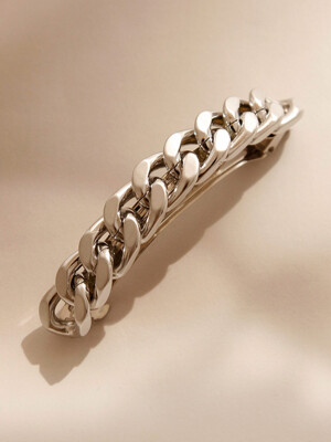 Metal Clip Chain Arch-shaped Auto Hair Pin H01154