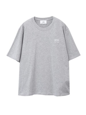 로고 반팔 티셔츠 HEATHER ASH GREY/0951