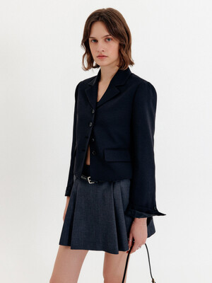 시니에 스탠다드 자켓_블랙 / SINIE STANDARD JACKET_BLACK