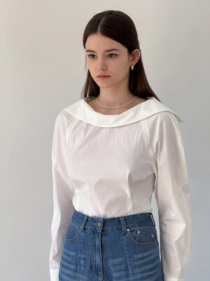 Mar shawl collar White shirts