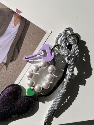 Keybrush BagCharm Keyring