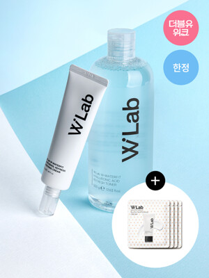 [워터핏 듀오] 히알루론산 리프레시 토너 500g + 판테놀 리프레시 수딩 크림 50ml