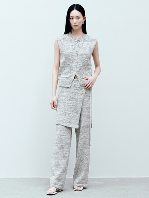 ANK KNIT WRAP SKIRT