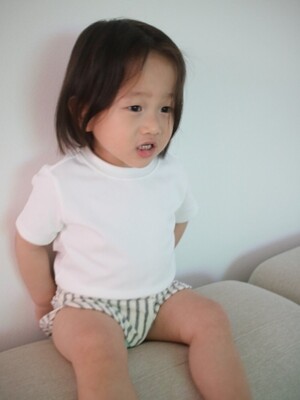 Soft organic silket short tee_(4color)