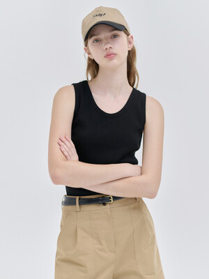 25MN summer two-way sleeveless t-shirts [3colors]