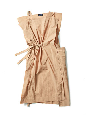SQUARE DRESS TANNED BEIGE
