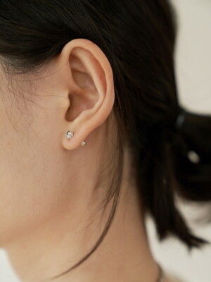 Rosebud Stud Earrings 귀걸이