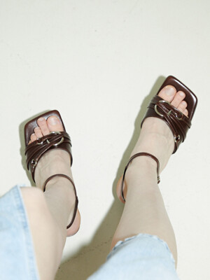 Opentoe Ring Sandas_Brown