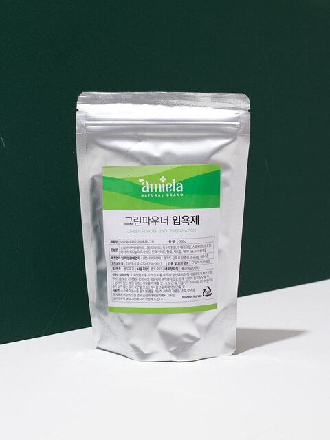바디케어 - 아미엘라 (amiela) - 거품입욕제-그린파우더 300g