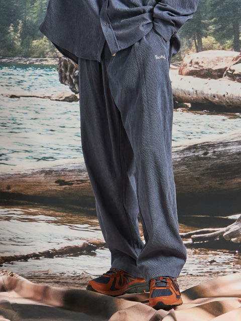 팬츠 - 오션퍼시픽 (OCEAN PACIFIC) - LAND CORDUROY JOGGER PANTS [BLUE]