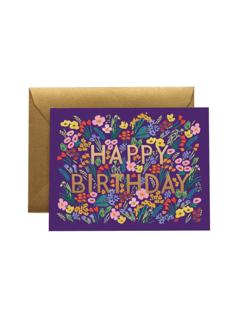 문구 - 라이플페이퍼 (RIFLE PAPER) - 라이플페이퍼 Lea Birthday Card 생일 카드
