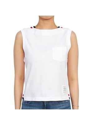 톰브라운 여성 민소매 티셔츠 FJV012A 00050 100