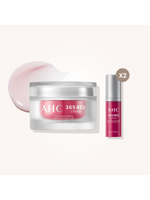 스킨/토너/미스트 - 에이에이치씨 (AHC) - AHC 레드크림 50ml + 레드 세럼 5ml 2개