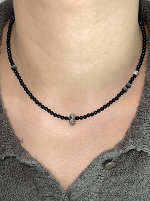 Dalmatian Gemstone Necklace