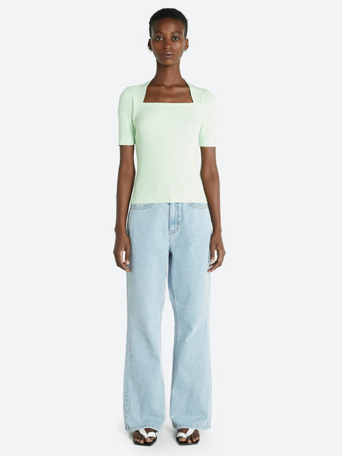 데님,데님,데님 - 해브레스 (HAVELESS) - Raye Loose Fit Jeans Light Blue