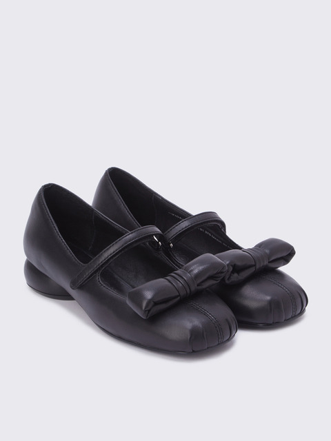 플랫슈즈 - 슈콤마보니 (SUECOMMA BONNIE) - Eponge flat(black)_DG1DA23501BLK