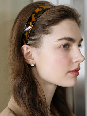 HFS004 Marbling glossy celluloid Hairband