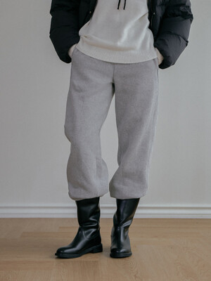 Basic String Sweatpants - Gray