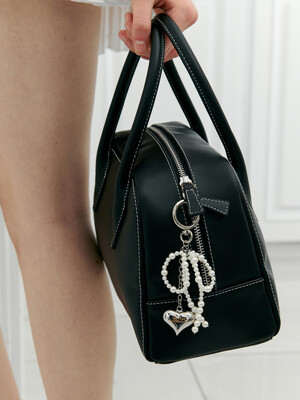 [단독]Ribbon Pearl Heart Keyring_VH2435KE003M