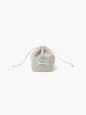 drawstring pouch - natural