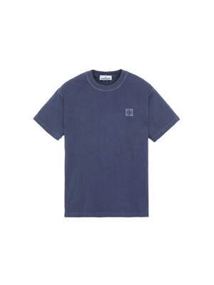 [당일]신상 체스트 로고 패치 티셔츠 블루 741523757 V0124