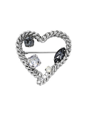 THRILLING HEART BROOCH
