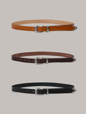 Hide Western Belt - 3 color