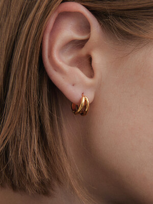 Glue earring_gold