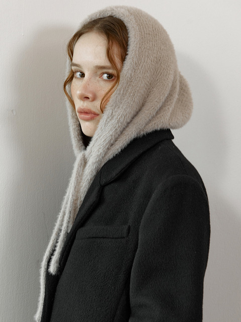 쎄꼰도 [선물포장]Cozy fur balaclava, Anka_3 colors