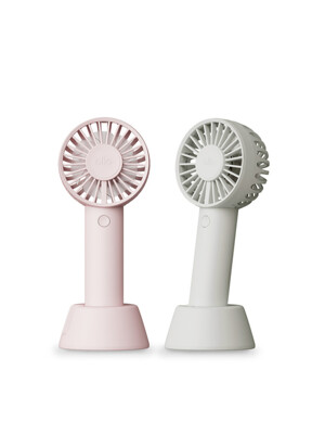알로 듀얼팬 휴대용 선풍기 F2A