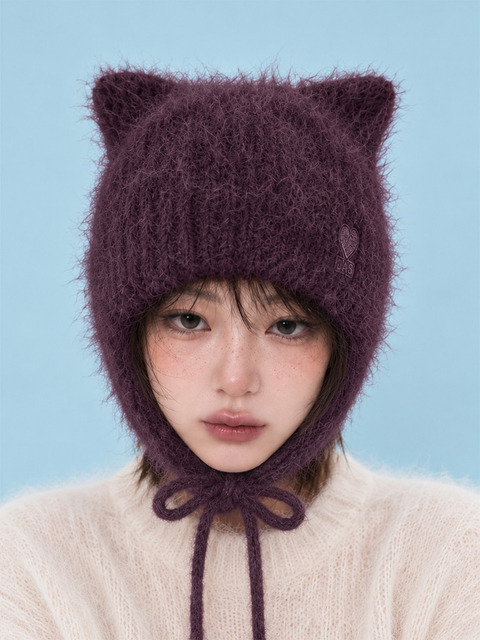 조셉앤스테이시 [26FW 뉴컬러] Lucky JAS Earflap Cat Beanie (ALL)