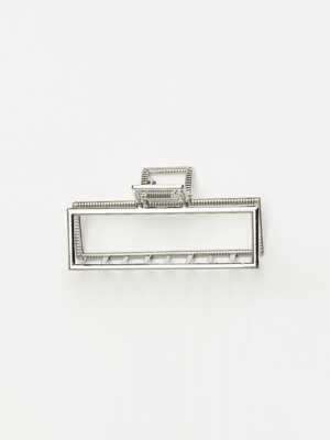 SQUARE HAIRPIN SILVER