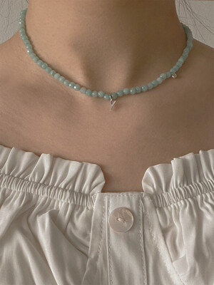 [단독]deep 1st blossom necklace (Silver 925)