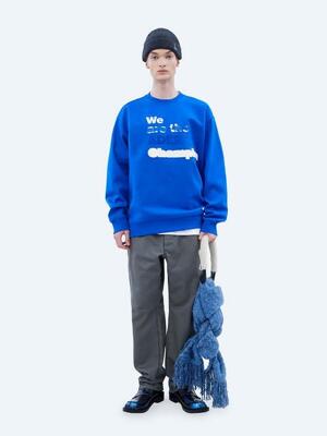 We ADER sweatshirt Blue