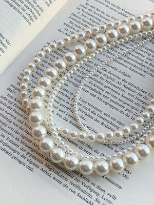 BASIC PEARL NECKLACE AN421001