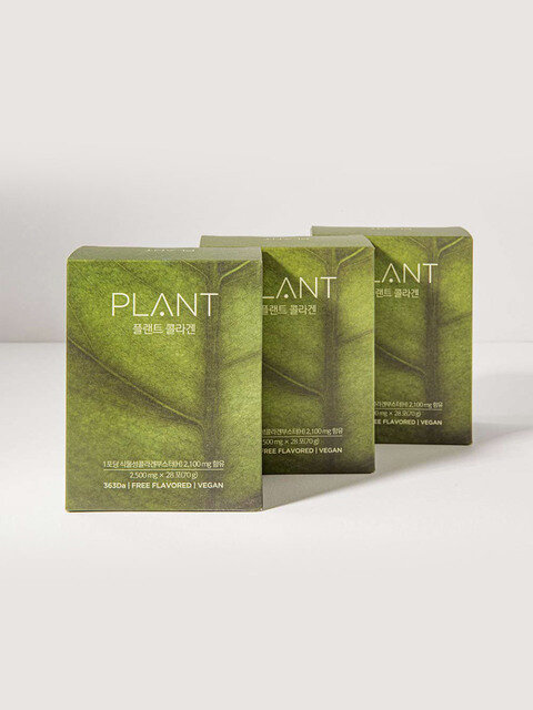 건강식품 - 플랜트콜라겐  (PLANT) - 식물성 저분자 콜라겐 비건 히비스커스 84포 3달분