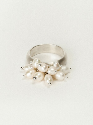 Pearl drop ring L 펄 드롭 링