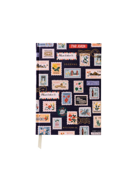 문구 - 라이플페이퍼 (RIFLE PAPER) - 라이플페이퍼 Postage Stamps Fabric Journal 저널