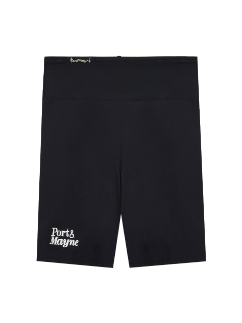 팬츠,골프 - 포트메인 (PORT MAYNE) - BIKER SHORT LEGGINGS - BLACK