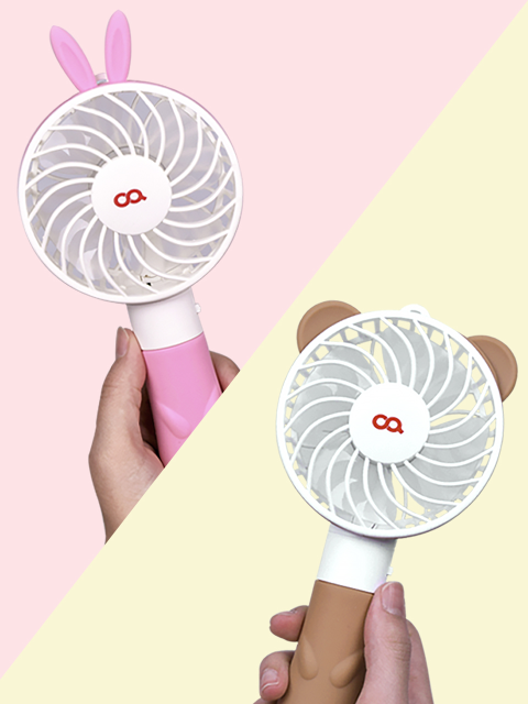 계절가전 - 오아 (OA) - 오아 쿠마우사미 휴대용 미니 무선 선풍기