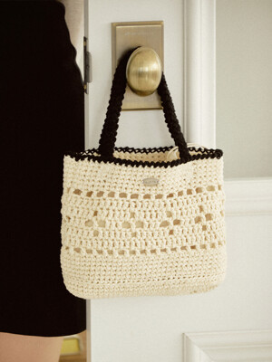 No.159 / Lily Mini Tote Bag _ Cream