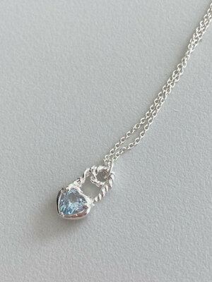 heart clip necklace