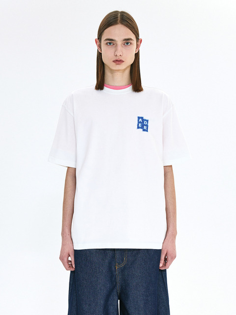 ● ADERERROR ● Sig; BL Tag t-shirt 04 半袖Tシャツ黒 ADER AderSpace # Shop #