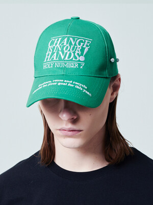 CHANGE IS IN OUR HANDS” CAMPAIGN CAP_Green